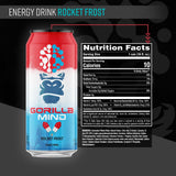 Gorilla Mind Energy Drink Rocket Frost (12 Pack) Nutrition Facts