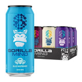 Gorilla Mind Energy Drink Variety Pack (12 Pack)