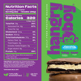 Hangryboy Protein Cookies Chocolate Malted Milk Nutrition Facts (12 Cookies)