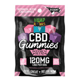Hemp Bombs Botanical Blends CBD Gummies 120mg 8 Count / 12 Bags