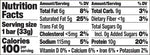 Hormbles Chormbles Candy Bars Salted Fudge Nutrition Facts (12 Bars)