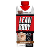 Lean Body Ready-to-Drink Protein Shake 17oz Chocolate (12 Pack)