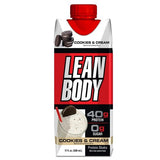 Lean Body Ready-to-Drink Protein Shake 17oz Cookies & Cream (12 Pack) Nutrition Facts