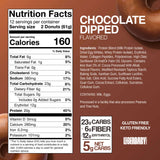Legendary Foods Protein Donuts Chocolate Dipped Nutrition Facts (12 Pack)