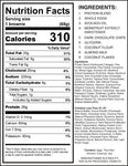 Munch Better Protein Brownies Coconut Nutrition Facts (8 Count Box)