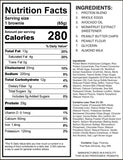 Munch Better Protein Brownies Peanut Butter Nutrition Facts (8 Count Box)