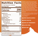 Peak Protein Bars Chocolate Peanut Butter Crunch Nutrition Facts (12 Bars)