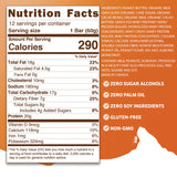 Peak Protein Bars Chocolate Peanut Butter Crunch Nutrition Facts (12 Bars)