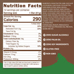 Peak Protein Bars Dark Chocolate Mint Nutrition Facts (12 Bars)