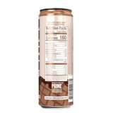 Prime Hydration Shake Chocolate (12 Pack) Nutrition Facts