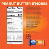 Pure Protein AMMMAZE Protein Bars Peanut Butter S'mores Nutrition Facts (12 Bars)