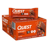 Quest Nutrition Crispy Hero Bars Chocolate Caramel Pecan (12 Bars)