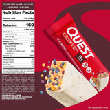 Quest Nutrition Crispy Hero Bars Fruity Cereal Nutrition Facts (12 Bars)