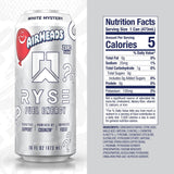 RYSE Fuel™ Energy Airheads White Mystery (12 Pack) Nutrition Facts