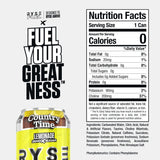 RYSE Fuel™ Energy Country Time Lemonade (12 Pack) Nutrition Facts