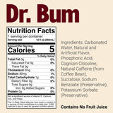 Raw Nutrition BUM Energy Drink Dr. BUM (12 Pack) Nutrition Facts