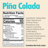 Raw Nutrition BUM Energy Drink Piña Colada (12 Pack) Nutrition Facts