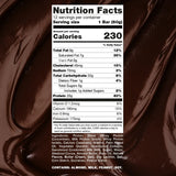 Raw Nutrition Protein Bars Double Fudge Brownie Nutrition Facts (12 Bars)