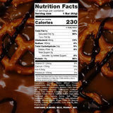 Raw Nutrition Protein Bars  Salted Caramel Pretzel Nutrition Facts (12 Bars)