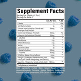 Raw Nutrition Thavage RTD Pre-Workout Blue Raspberry (12 Pack) Supplement Facts