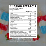 Raw Nutrition Thavage RTD Pre-Workout Red White and Bum (12 Pack) Supplement Facts
