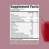 Raw Nutrition Thavage RTD Pre-Workout Strawberry Colada (12 Pack) Supplement Facts
