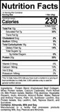 RedCon1 MRE Protein Bars Maple Almond Cake Nutrition Facts (12 Bars)