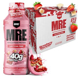 Redcon1 MRE Ready To Drink Protein Shakes Strawberry Shortcake (12 Pack)