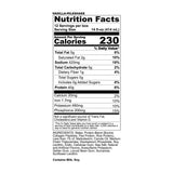Redcon1 MRE Ready To Drink Protein Shakes Vanilla Milkshake (12 Pack) Nutrition Facts