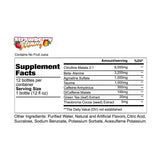 Redcon1 TOTAL WAR Ready To Drink Preworkout Strawberry Mango (12 Servings) Nutrition Facts
