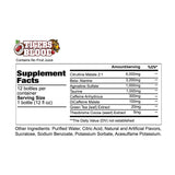 Redcon1 TOTAL WAR Ready To Drink Preworkout Tigers Blood (12 Servings) Nutrition Facts