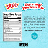 Redefine Foods Oatmeal Protein Pie Chocolate Nutrition Facts (8 Pack)