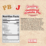 Redefine Foods Oatmeal Protein Pie Peanut Butter & Jelly Nutrition Facts (8 Pack)