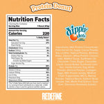 Redefine Foods Protein Donut Dippin' Dots® Chocolate Chip Cookie Dough Nutrition Facts (8 Pack)