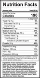 SINFIT Protein Chips Pizza Nutrition Facts (7 Bags)