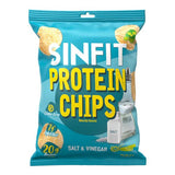 SINFIT Protein Chips Salt & Vinegar (7 Bags)