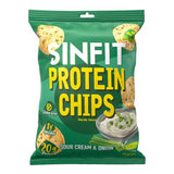 SINFIT Protein Chips Sour Cream & Onion (7 Bags)