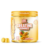 VMI Sports Creatine Gummies / Gelatin Free & Vegan Friendly Tropical Mango (30 Servings)