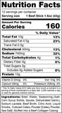 Wicked Cutz Original Peppered Beef Stick Nutrition Facts