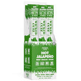 Wicked Cutz Beef Sticks Hot Jalapeño Beef Stick (12 Beef Sticks)