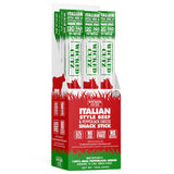 Wicked Cutz Beef Sticks Italian Beef & Cheese Stick (12 Beef Sticks)