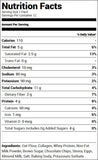 321 Glo Collagen Cookie Chocolate Chip (12 Cookies) Nutrition Facts
