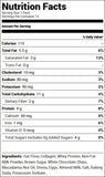 321 Glo Collagen Cookie White Chocolate Chip Macadamia (12 Cookies) Nutrition Facts