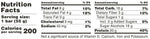 Barebells Protein Bars Crunchy Fudge Nutrition Facts