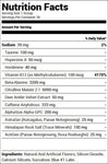 Bucked Up BAMF Jungle Juice (30 Servings) Nutrition Facts