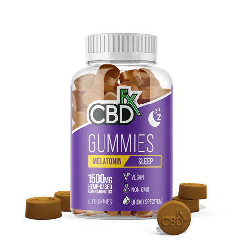 CBD Gummies for Sleep with Melatonin 1500mg (60 Gummies 