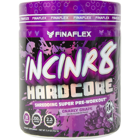 FINAFLEX (Redefine Nutrition) Incinr8 Hardcore (30 Servings) Gnarly Grape