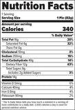 FINAFLEX Redefine Nutrition Oatmeal Protein Pie Awesome Apple Pie (10/Box) Nutrition Facts
