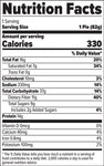 FINAFLEX Redefine Nutrition Oatmeal Protein Pie Georgia Peach Pie (10/Box) Nutrition Facts