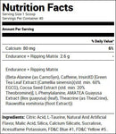 FINAFLEX Redefine Nutrition Original Stimul8 Awesome Apple 40 Servings  Nutrition Facts